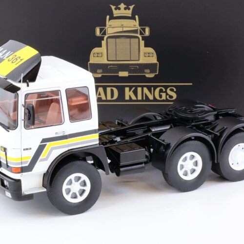 1:18 Road Kings LKW MAN F8 22.361 white/yellow 1978 AUF ACHSE