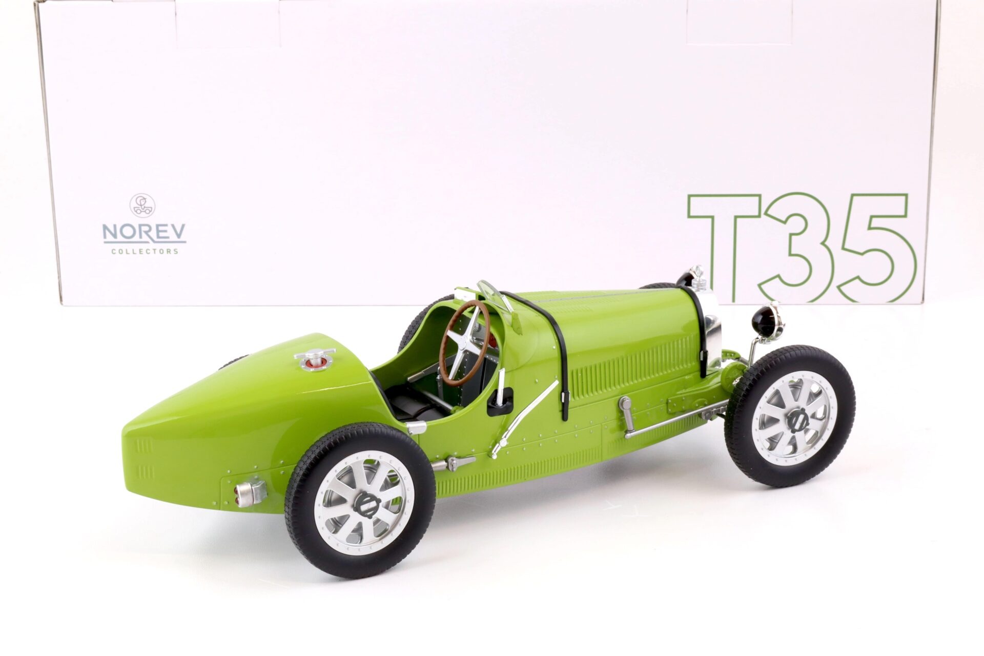 1:12 Norev Bugatti T35 olive green 1925 - Limited 100 pcs.