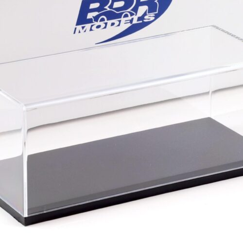 1:43 BBR Show Case Display Case with black Base VET06PLX - Image 1