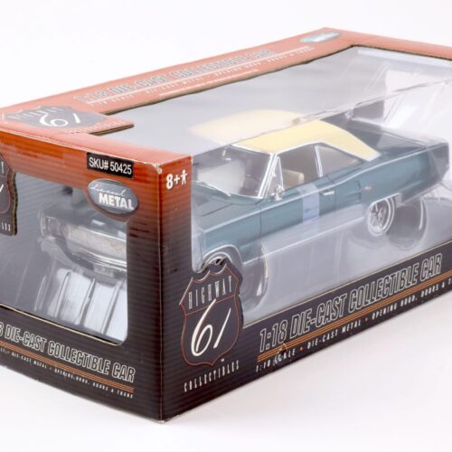 1:18 Highway61 1967 Dodge Coronet R/T green/ beige 50425