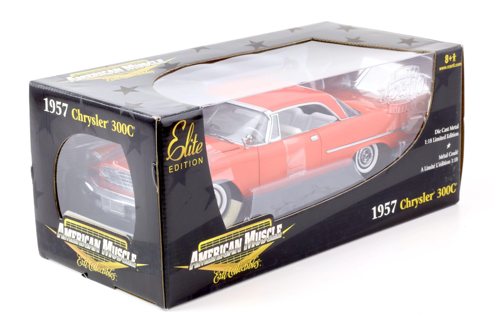 1:18 ERTL Elite Edition 1957 Chrysler 300C red