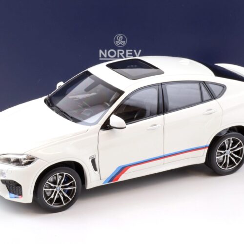 1:18 Norev BMW X6M (F86) 2015 white - Limited 200 pcs.