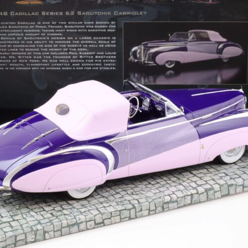 1:18 Minichamps 1948 Cadillac Series 62 Cabriolet Blackhawk Museum Collection