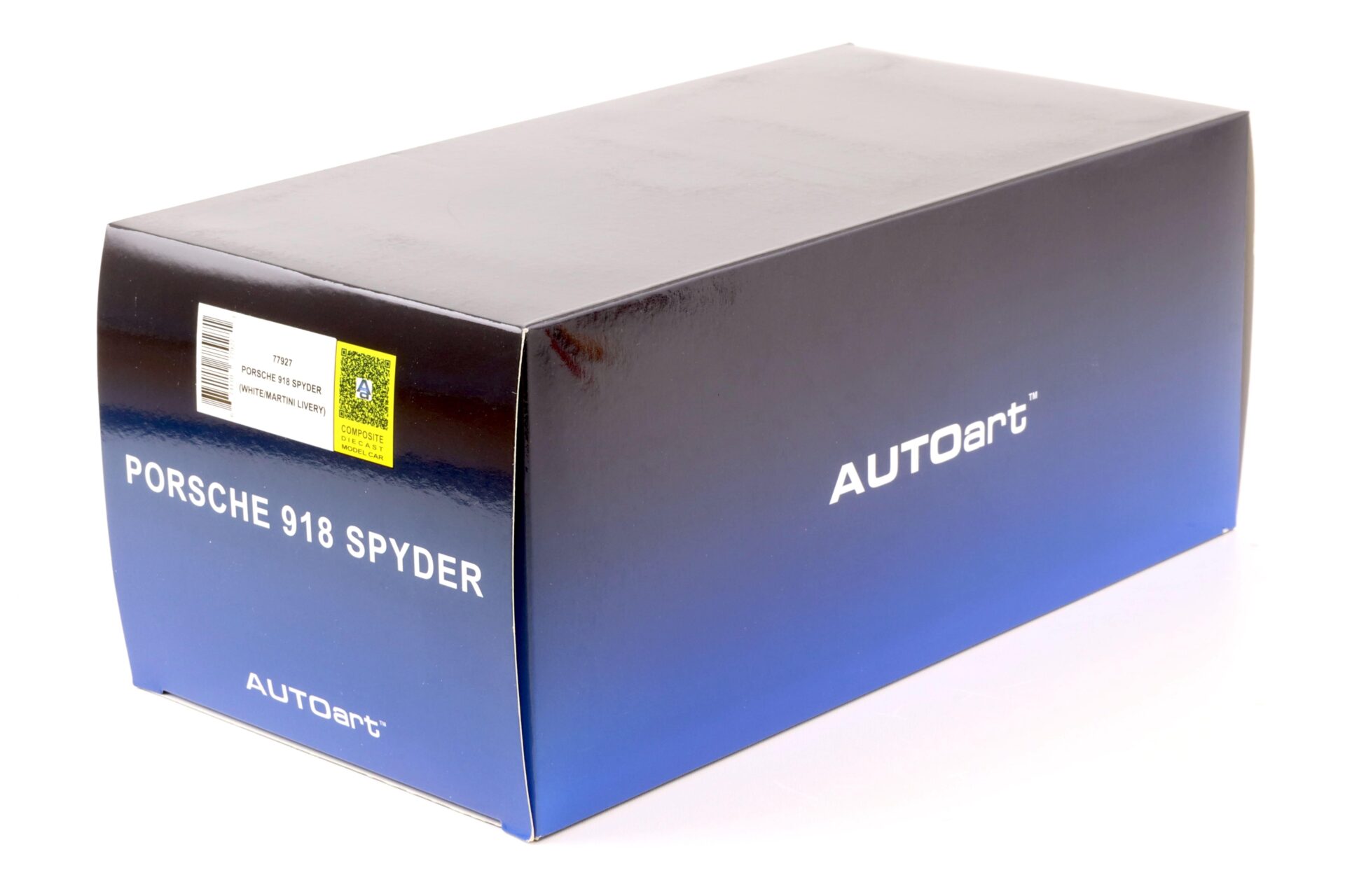 1:18 AUTOart Porsche 918 Spyder 2013 white Martini Livery 77927