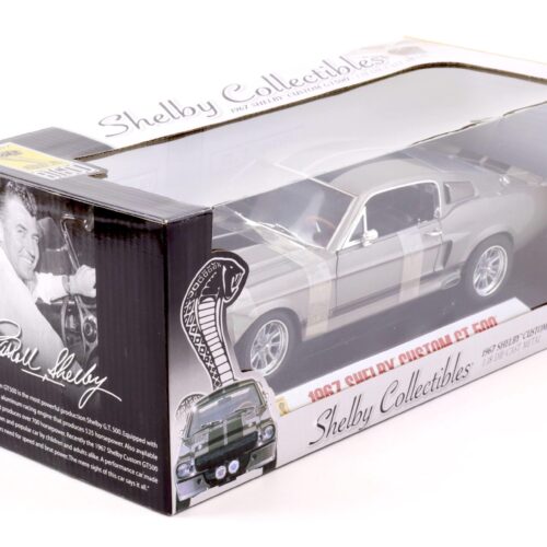1:18 Shelby Collectibles 1967 Shelby Custom GT 500 grey/black like ELEANOR