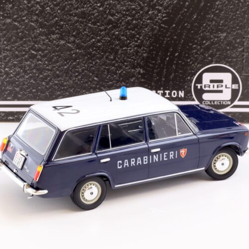 1:18 Triple9 Fiat 124 Familiare Carabinieri dark blue/ white