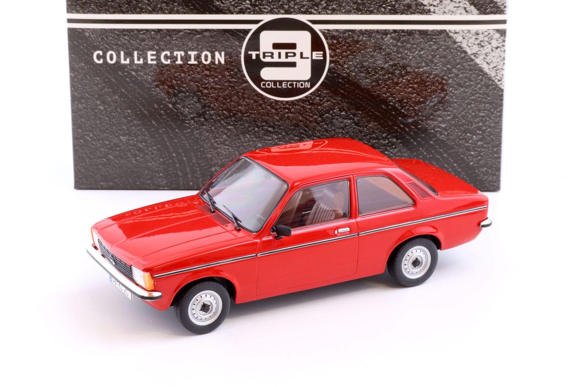 1:18 Triple9 Opel Kadett C2 Coupe 2-Doors red 1977