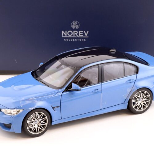 1:18 Norev BMW M3 Competition Limousine F80 blue metallic 2017 - Limited 200 pcs.