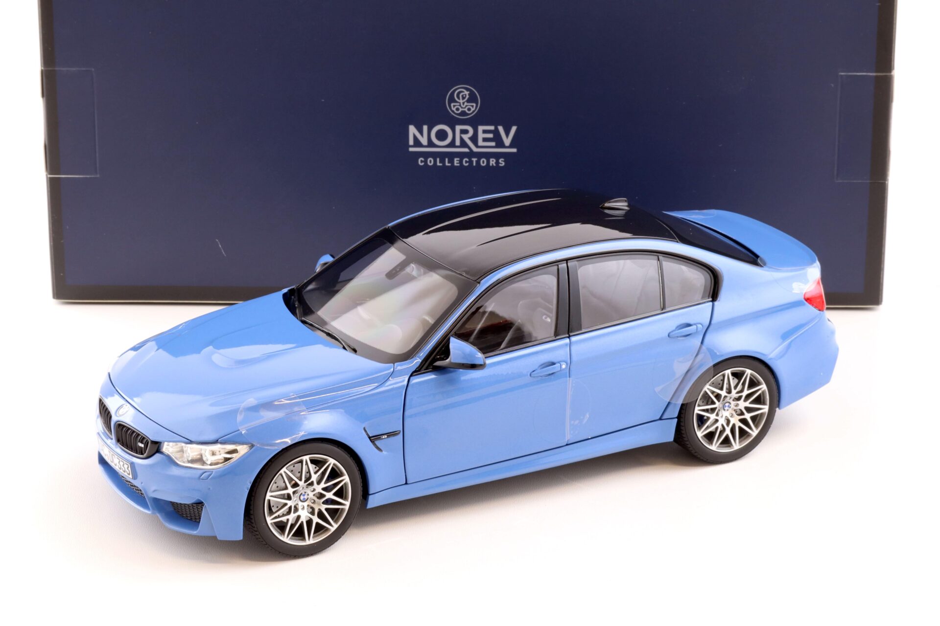 1:18 Norev BMW M3 Competition Limousine F80 blue metallic 2017 - Limited 200 pcs.