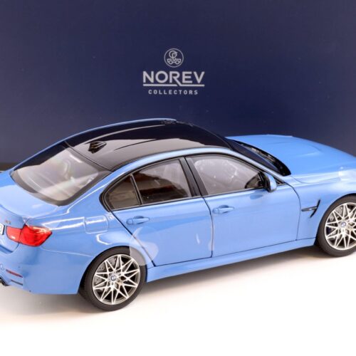 1:18 Norev BMW M3 Competition Limousine F80 blue metallic 2017 - Limited 200 pcs.