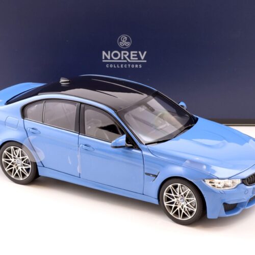 1:18 Norev BMW M3 Competition Limousine F80 blue metallic 2017 - Limited 200 pcs.