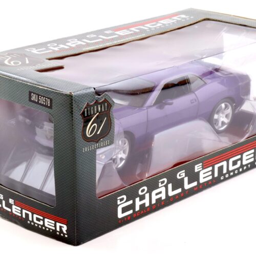 1:18 Highway61 Dodge Challenger Concept Car purple metallic
