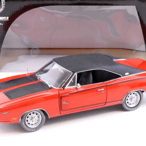 1:18 Ertl Authentics 1970 Dodge Charger R/T Coupe red/ black