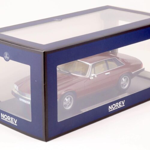1:18 Norev Jaguar XJ-S 5.3 H.E. Coupe 1982 red metallic - Limited 200 pcs.