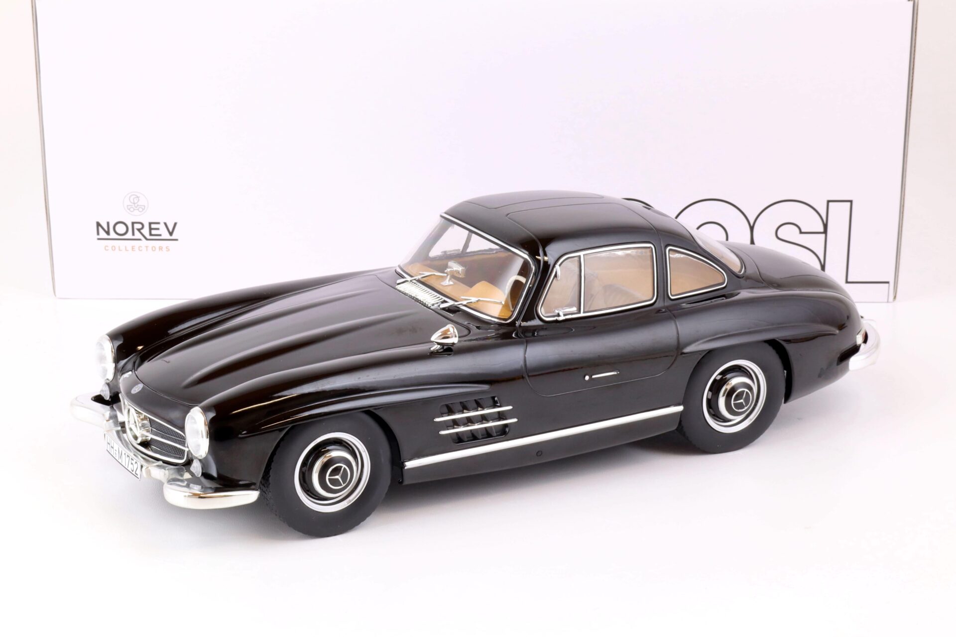 1:12 Norev Mercedes 300SL Gullwing 1954 black - Limited 300 pcs.