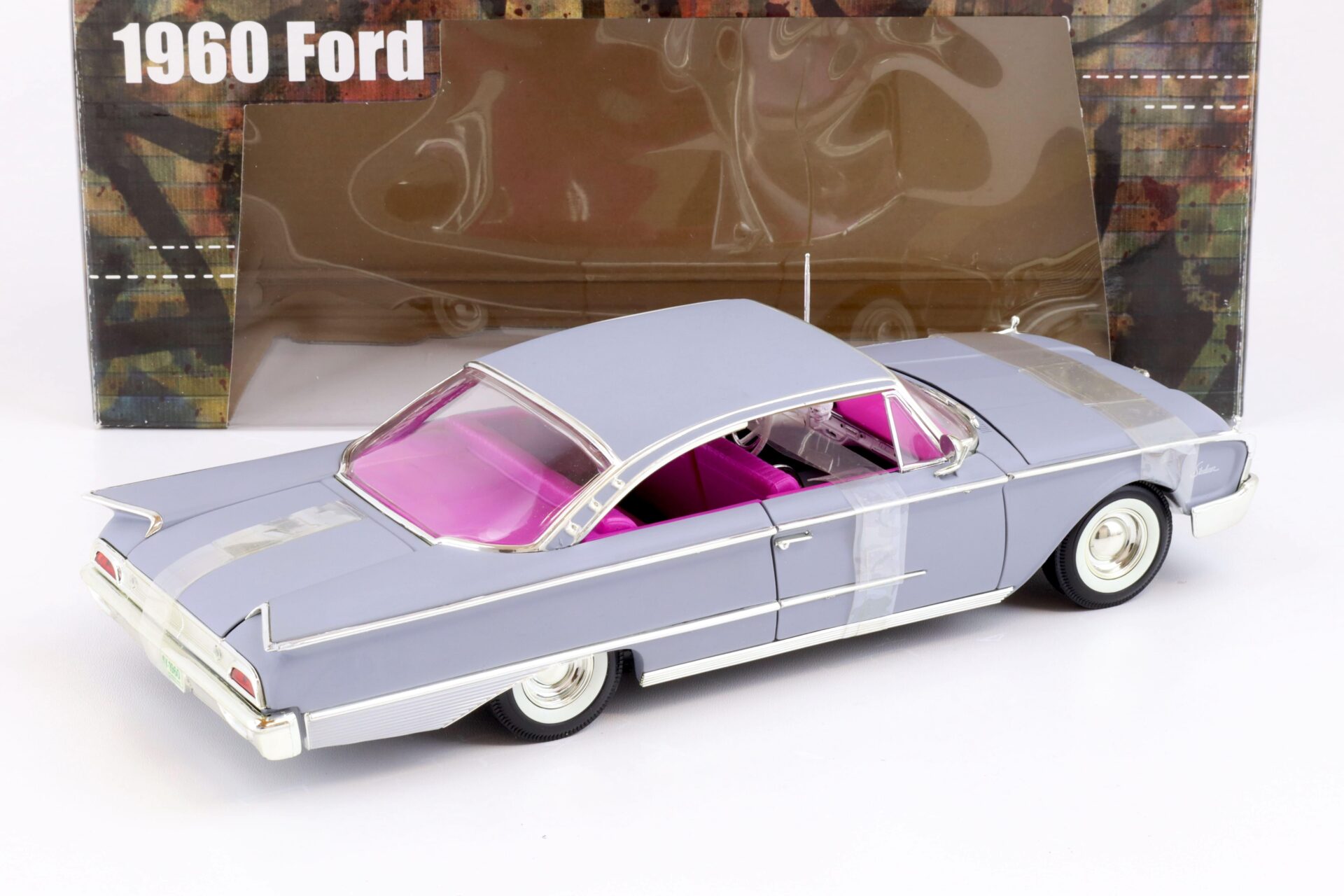 1:18 ERTL 1960 Ford Starliner matt grey RATS Edition