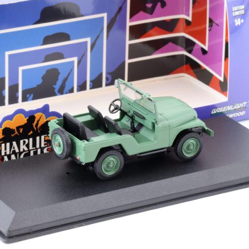 1:43 Greenlight 1952 Willys M38 A1 dark green CHARLIEÂ´S ANGELS