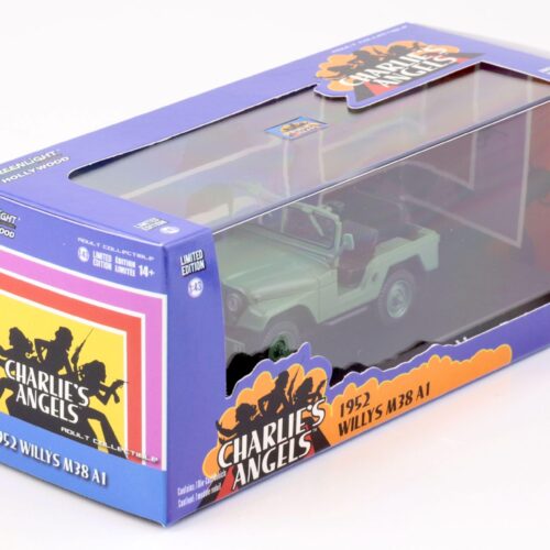 1:43 Greenlight 1952 Willys M38 A1 dark green CHARLIEÂ´S ANGELS