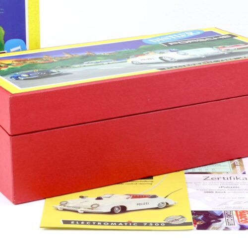 Schuco Distler Porsche 356 POLIZEI Electromatic 7500 REPLIKA white 00213
