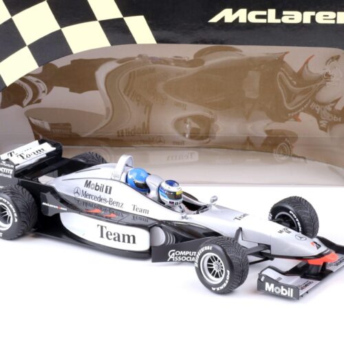 1:18 Minichamps McLaren Mercedes MP4-98T Mika & Erja Hakkinen 2000