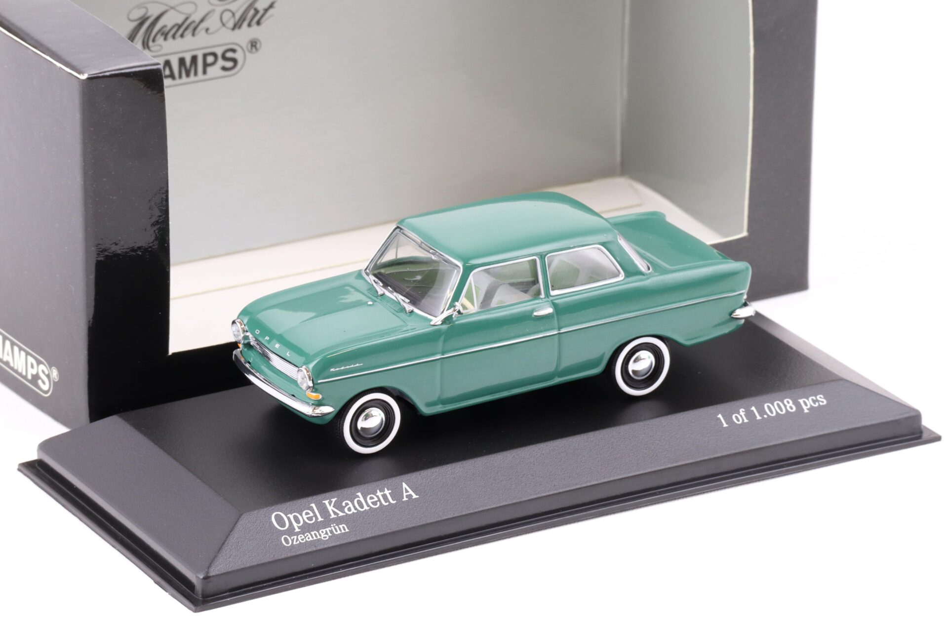 ID 73018 orig.jpg 1:43 Minichamps Opel Kadett A 1962 Ozean green