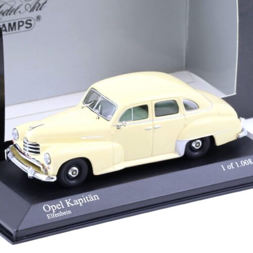 1:43 Minichamps Opel Kapitän 1951-53 Ivory