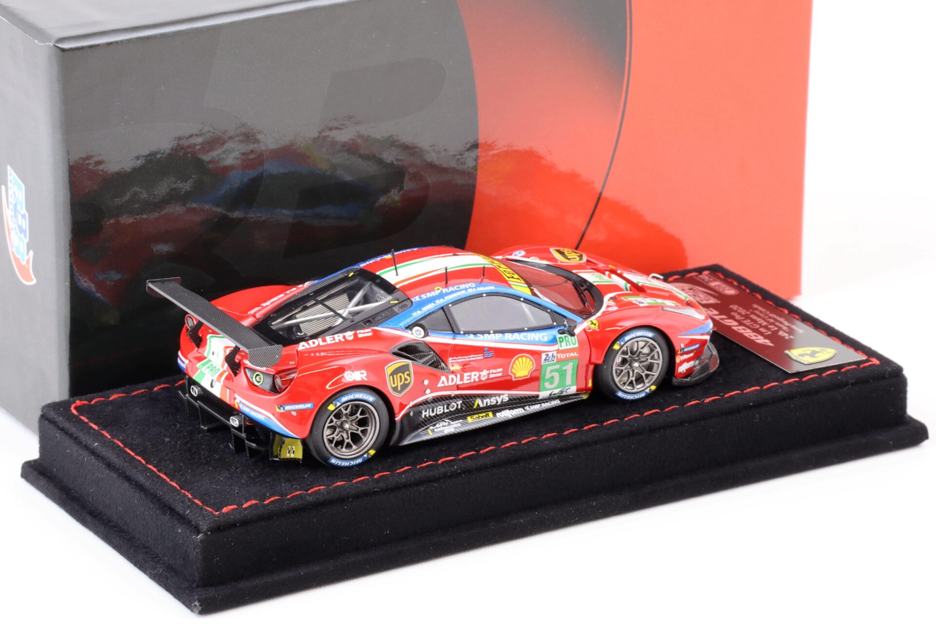 1:43 BBR Ferrari 488 LM GTE PRO Team Af Corse #51 Le Mans 2020 - Limited 248 pcs.
