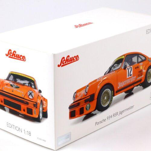 1:18 Schuco Porsche 934 RSR Jägermeister #12 Eifelrennen DRM 1976