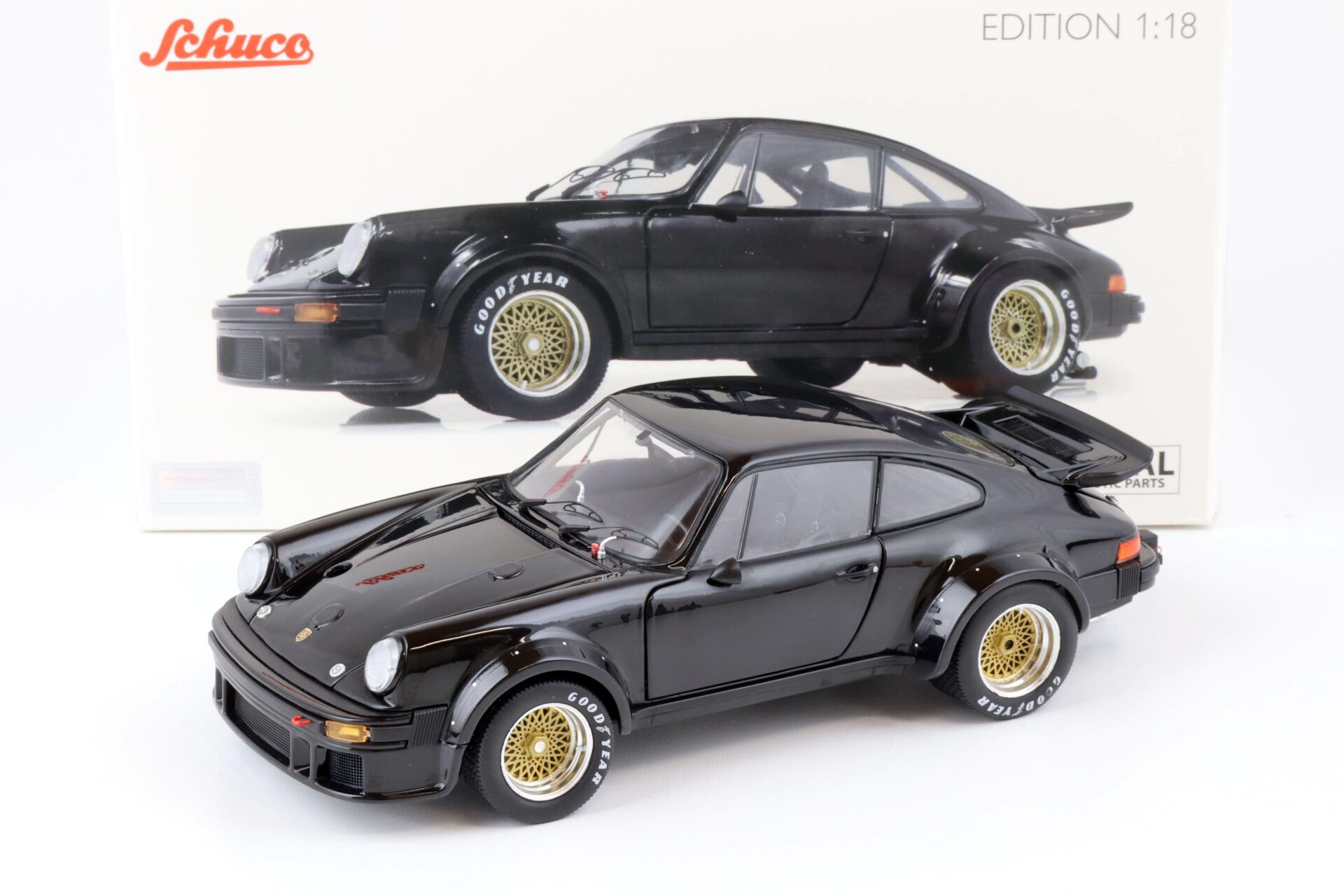 1:18 Schuco Porsche 934 RSR Street plain black