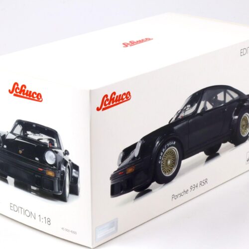 1:18 Schuco Porsche 934 RSR Street plain black