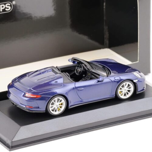 1:43 Minichamps Porsche 911 (991) Speedster 2019 Iris blue metallic