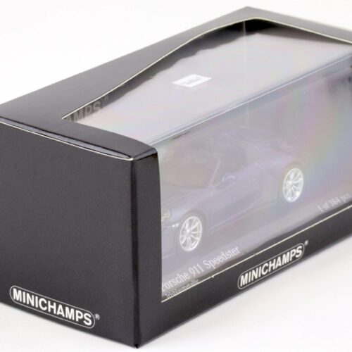 1:43 Minichamps Porsche 911 (991) Speedster 2019 Iris blue metallic