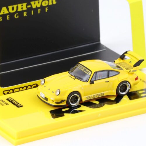 1:64 Tarmac Works Porsche 911 930 RWB VALKYRIE yellow