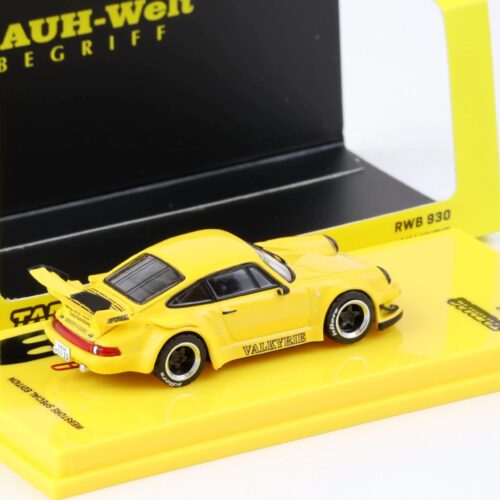 1:64 Tarmac Works Porsche 911 930 RWB VALKYRIE yellow