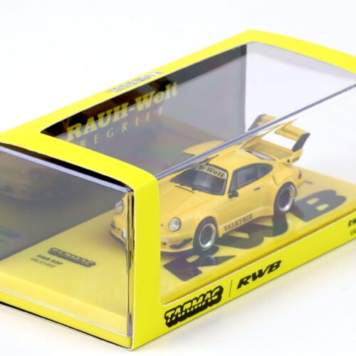1:64 Tarmac Works Porsche 911 930 RWB VALKYRIE yellow
