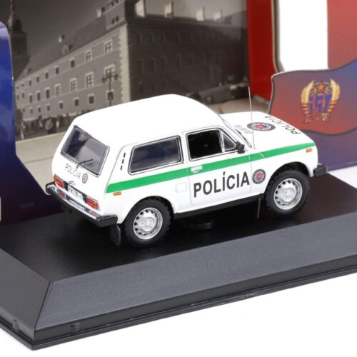 1:43 IST Models 1993 Lada Niva (VAZ 2121) Slovak Republik Police white