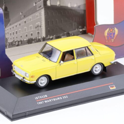 1:43 IST Models 1967 Wartburg 353 yellow