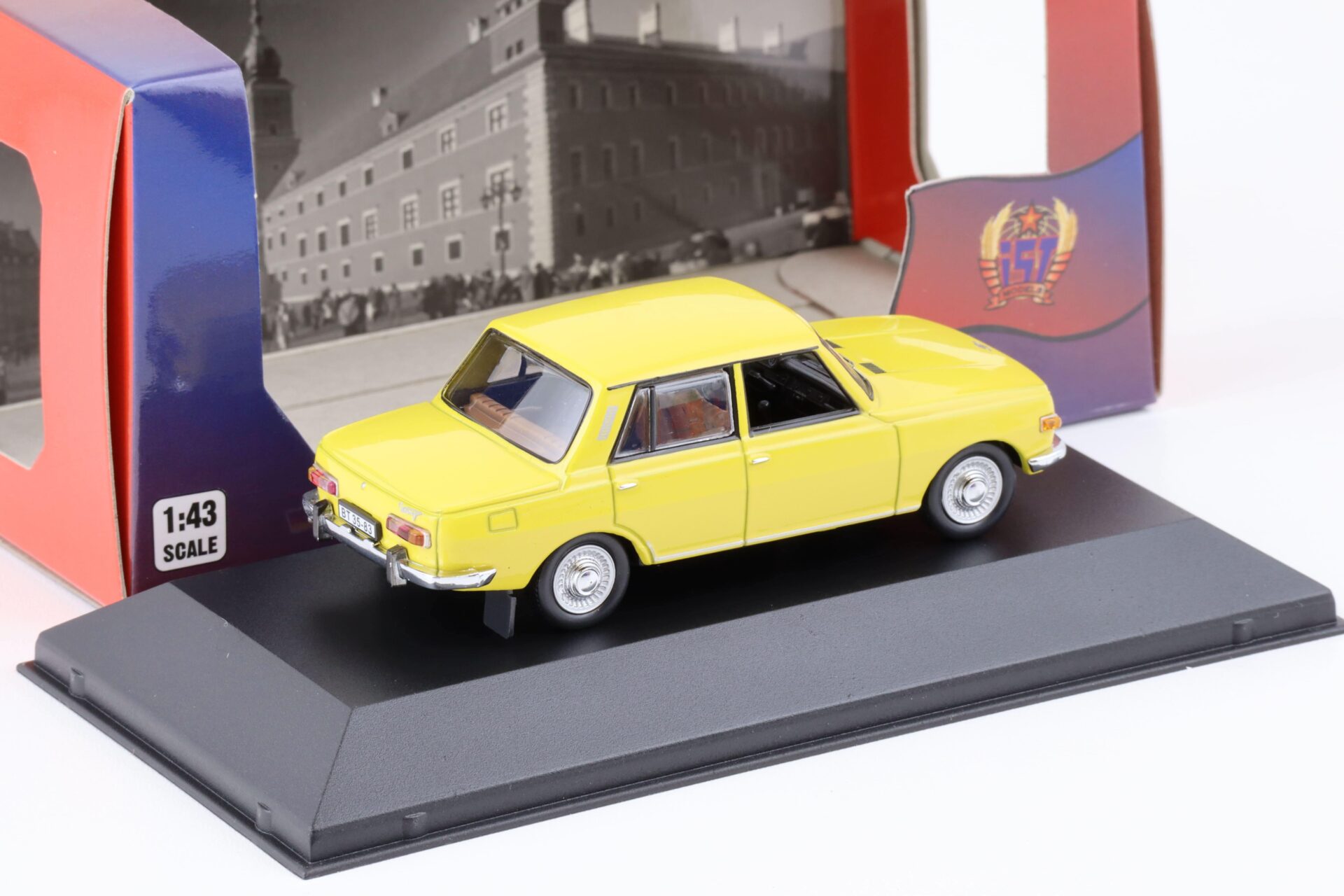 1:43 IST Models 1967 Wartburg 353 yellow