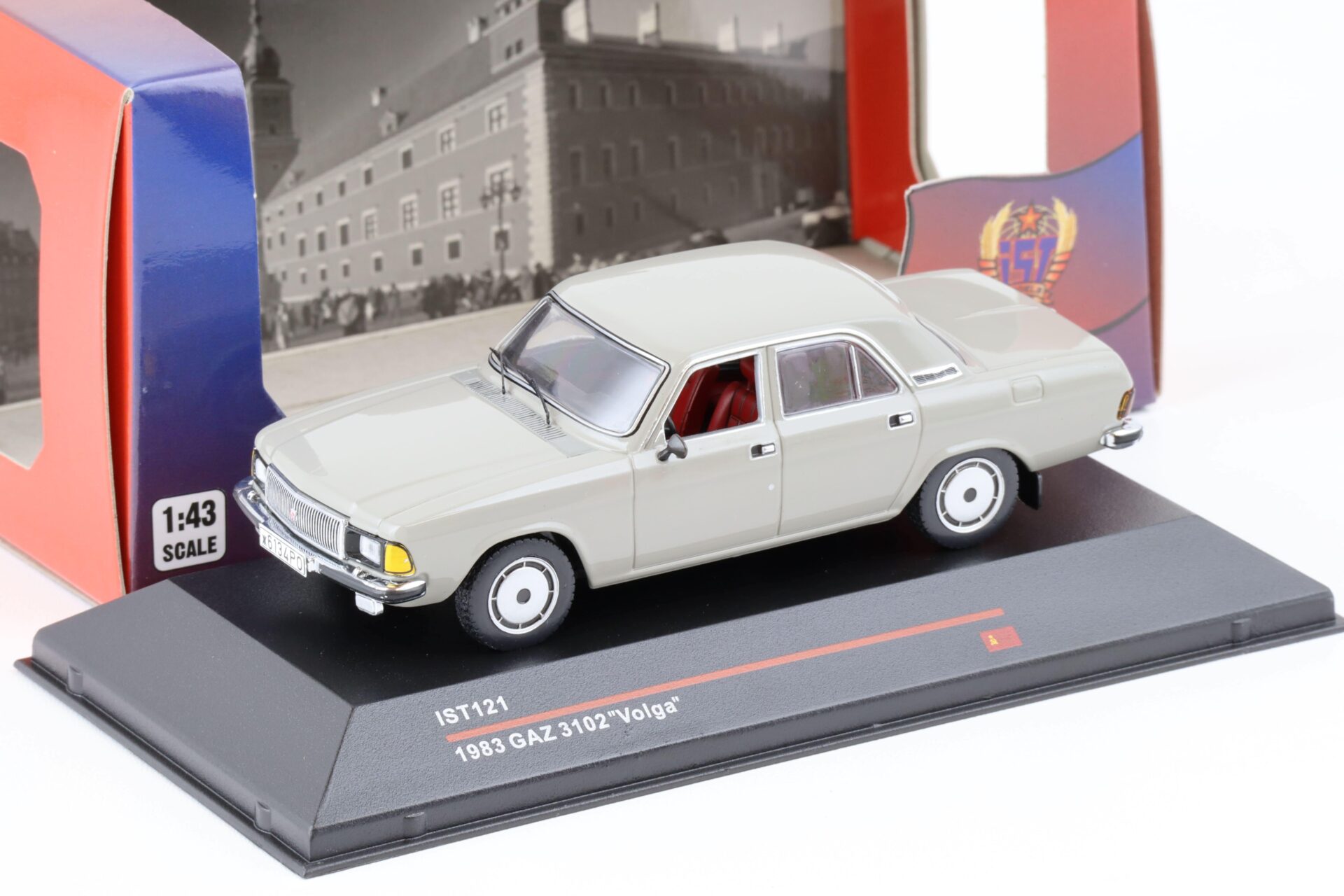 1:43 IST Models 1983 GAZ 3102 Volga grey