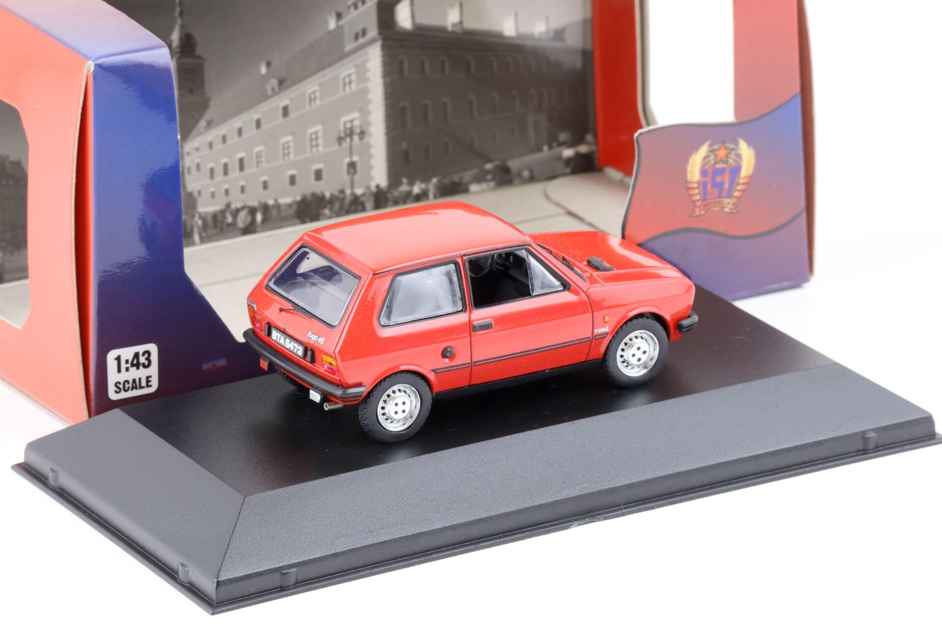 1:43 IST Models 1980 YUGO 45 red