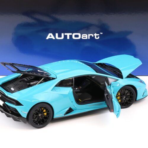 1:18 AUTOart Lamborghini Huracan EVO 2019 blu glauco blue 79211