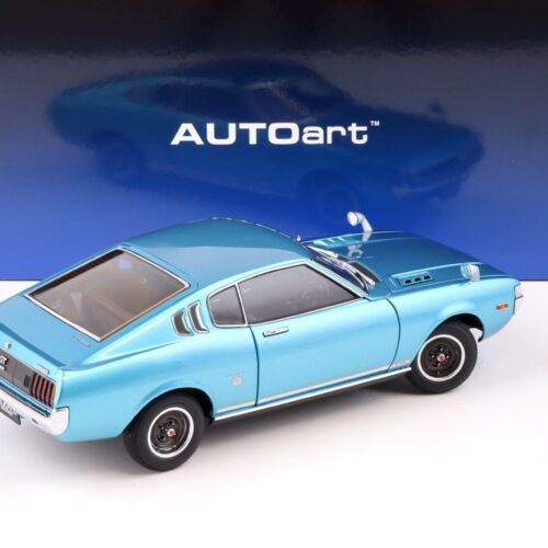 1:18 AUTOart Toyota Celica Liftback 2000 GT (RA25) 1973 turquoise blue metallic 78767