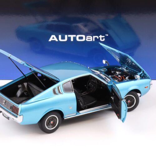 1:18 AUTOart Toyota Celica Liftback 2000 GT (RA25) 1973 turquoise blue metallic 78767