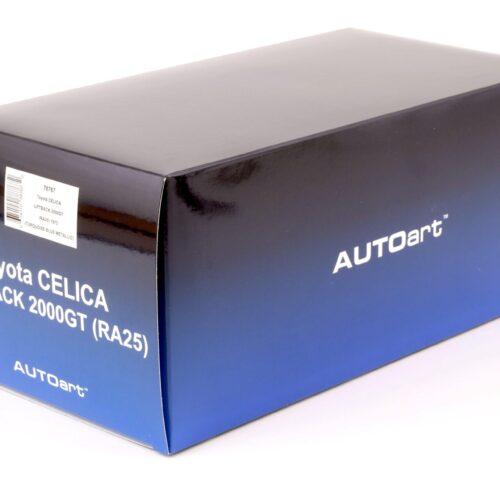 1:18 AUTOart Toyota Celica Liftback 2000 GT (RA25) 1973 turquoise blue metallic 78767