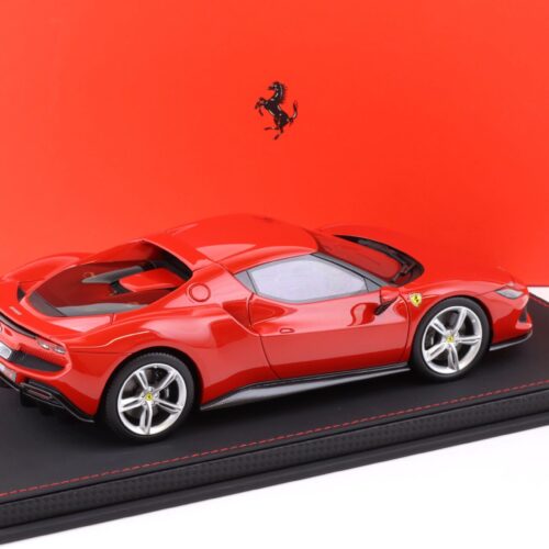 1:18 BBR Ferrari 296 GTB Rossa Corsa 322 red - Limited 596 pcs.