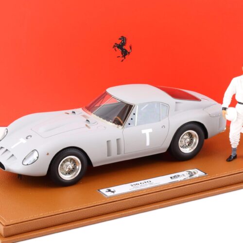 1:18 BBR Ferrari 250 GTO Test Monza 1961 with Figure Stirling Moss - Limited 200 pcs.