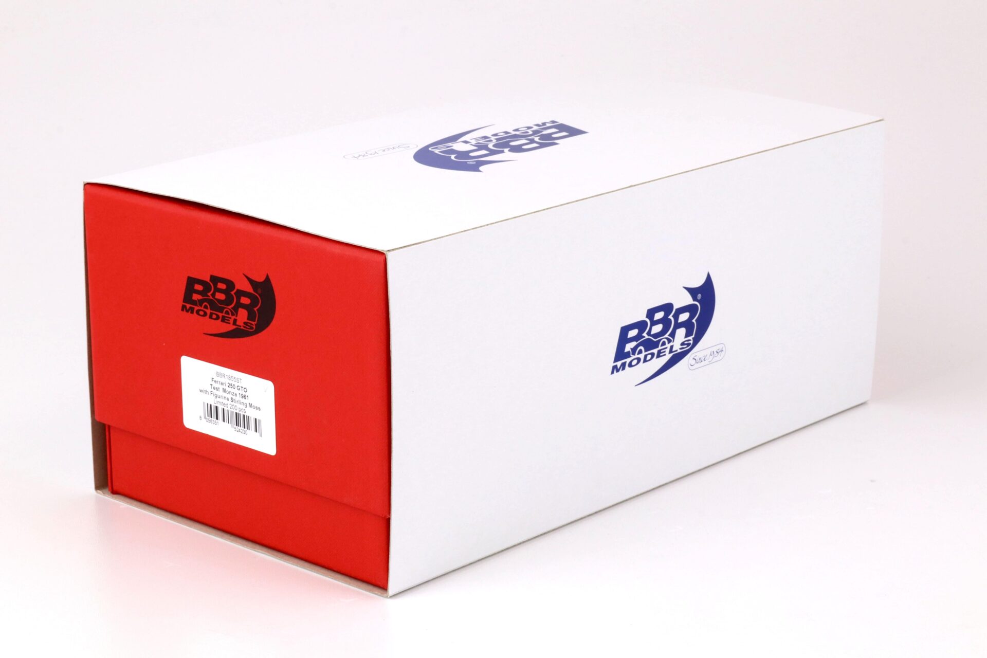 1:18 BBR Ferrari 250 GTO Test Monza 1961 with Figure Stirling Moss - Limited 200 pcs.