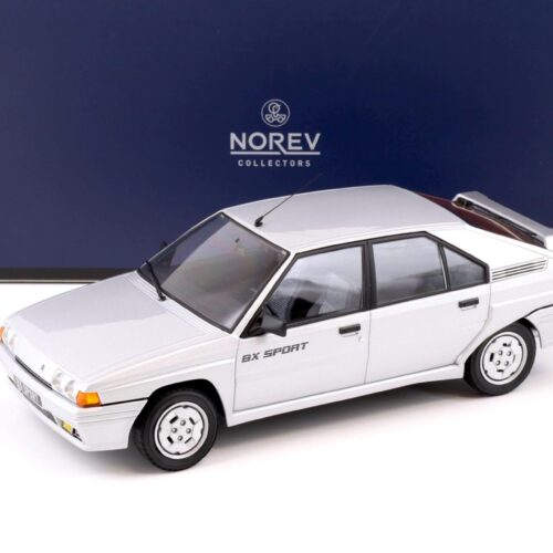 1:18 Norev Citroen BX Sport 1985 silver - Limited 400 pcs