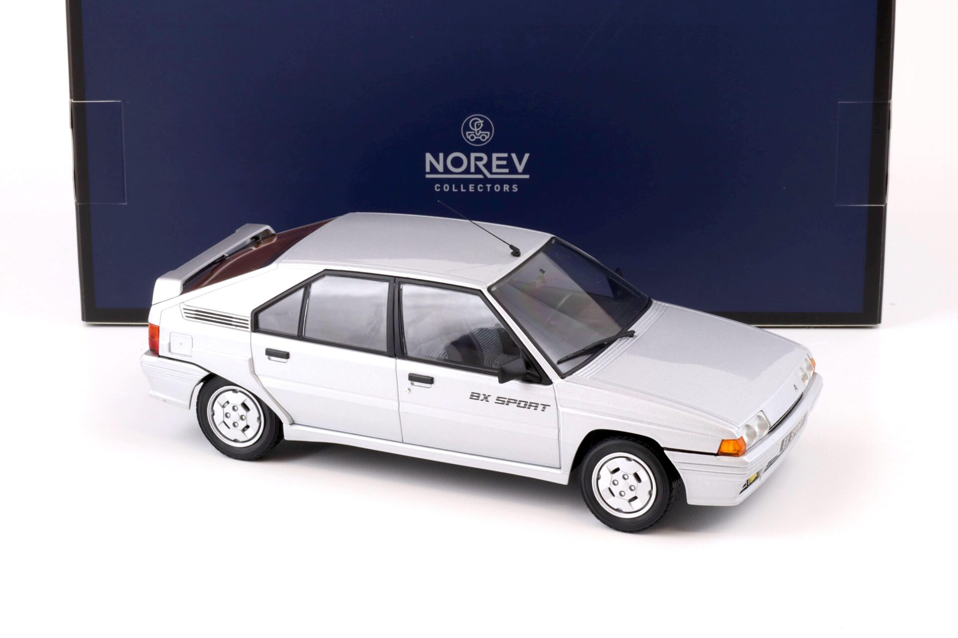 1:18 Norev Citroen BX Sport 1985 silver - Limited 400 pcs