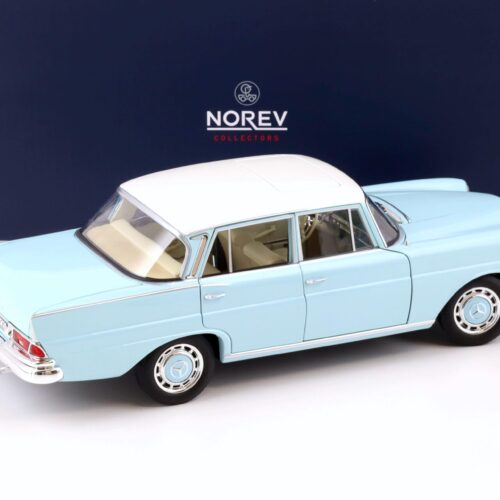 1:18 Norev Mercedes-Benz 220S Heckflosse W111 light blue 1965